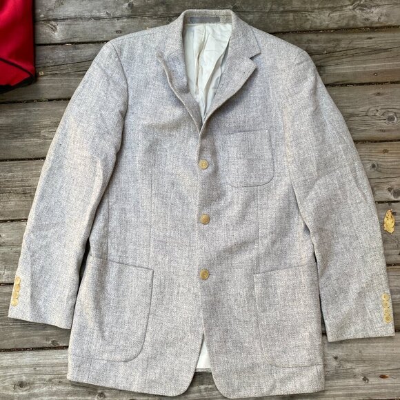 Hugo Boss Lambswool Micro Patterned Multipocket Jacket Large 098 - Picture 8 of 12